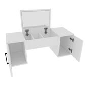 Stolik kosmetyczny Mercan White