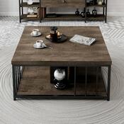 Zenn Walnut and Black dohányzóasztal