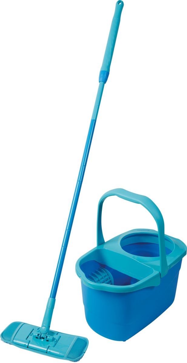 Mop plat Spontex Express System plus + găleată