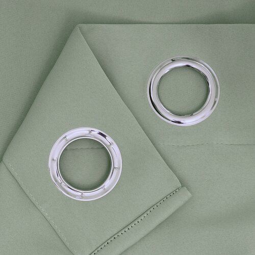 Draperie blackout 4Home Cairo gri-verde, 150 x 250 cm