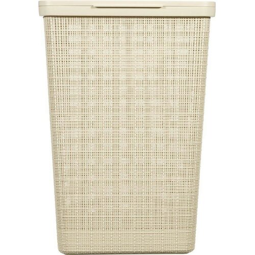 Curver Coș pentru rufe murdare Jute 58 l, bej