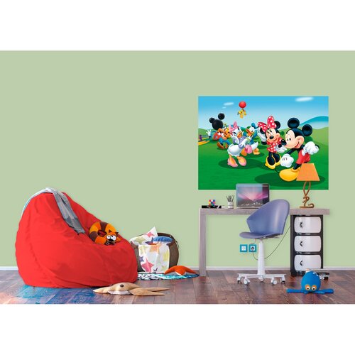 Gyerek fotótapéta Mickey Mouse, 156 x 112 cm