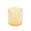 Altom Skleněný svícen na čajovou svíčku Tealight pr. 7,5 cm, žlutá