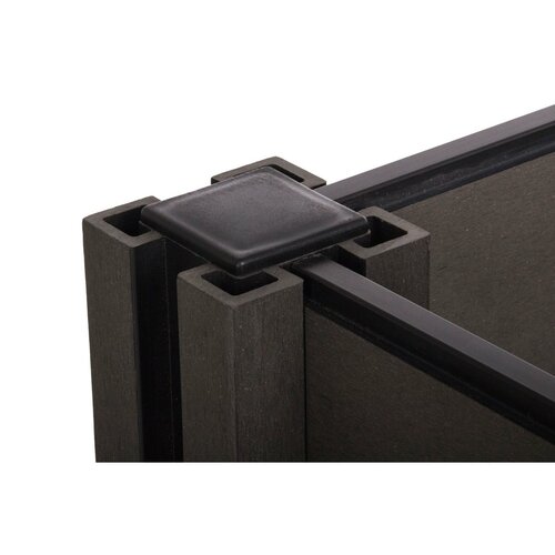 Paturi de flori ridicate G21 Crop 183 x 183 x 54,WPC, Eben