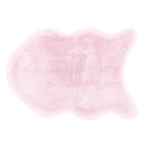 Kožušina Catrin ružová, 60 x 90 cm