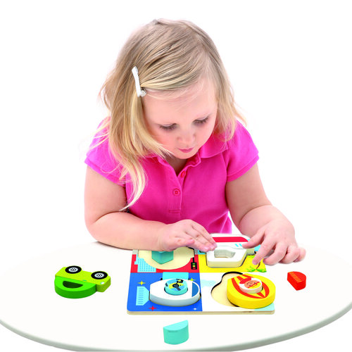 Bino 3D Puzzle - transport