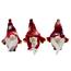 Set of Christmas decorations Knitting dwarfs, 3pcs