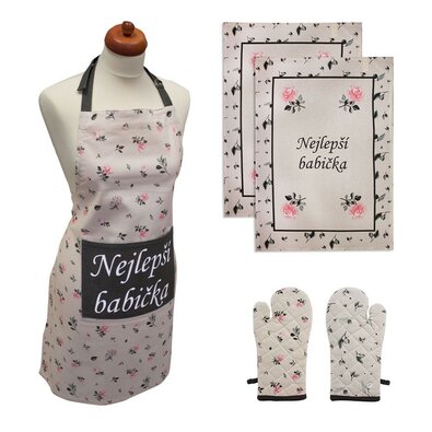 Küchenset Die beste Oma, 4 Teile