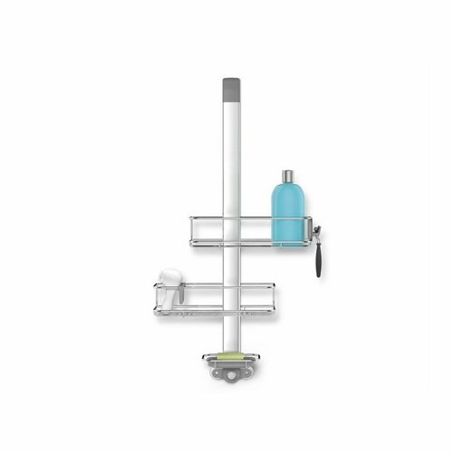 Simplehuman Suport reglabil pentru ușa dușului curafturi