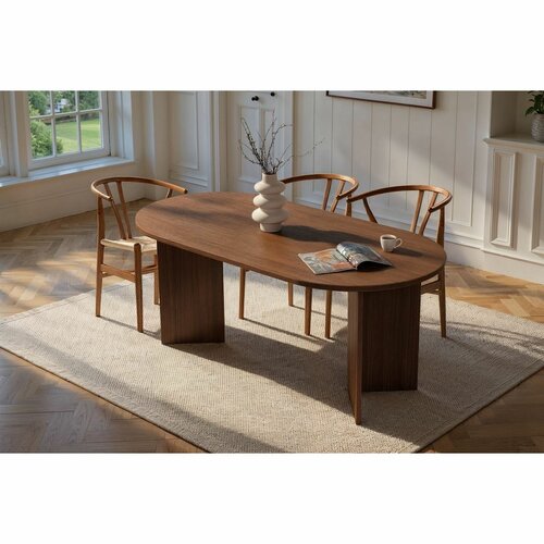 Masă de sufragerie Sablin Walnut