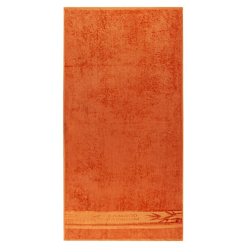 4Home Комплект Bamboo Premium рушник для ванни та рушник для рукоранжевий, 70 x 140 см, 50 x 100 см