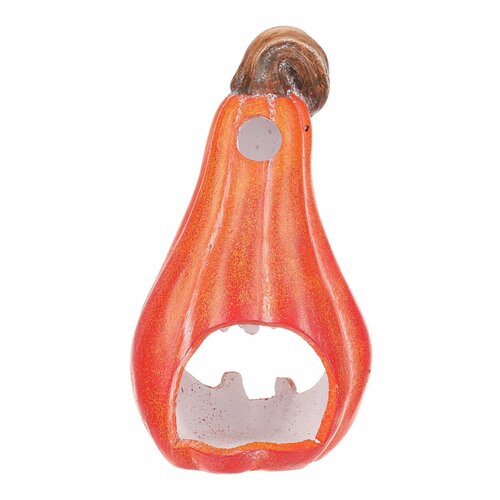 Őszi dekoráció Tök tea/LED gyertya, 11 x 12 x 21cm, kerámia