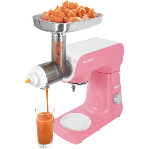 Robot de bucătărie Sencor STM 44RD, roşu-roz