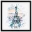 Platno v okvirju Paris, 40 x 40 x 2,5 cm