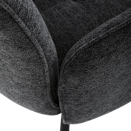 Set de scaune de sufragerie DCH-D1330 BK2, 2 buc.