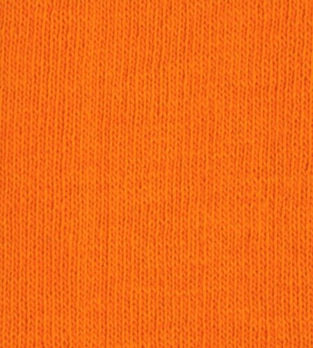 Bavlněné napínací prostěradlo žerzej, oranžová, 180 x 200 cm