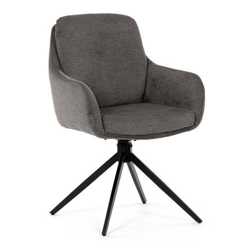 Set de scaune de sufragerie cu mecanism deîntoarcere DCH-P3174 GREY2, 2 buc.