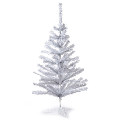 Vianočný stromček smrek stolný v. 82 cm, biela