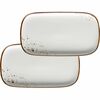 Mäser 2-delni set pladnjev Pintar Bele rjave pike25 x 14 x 2 cm