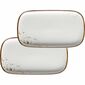Mäser 2-delni set pladnjev Pintar Bele rjave pike25 x 14 x 2 cm