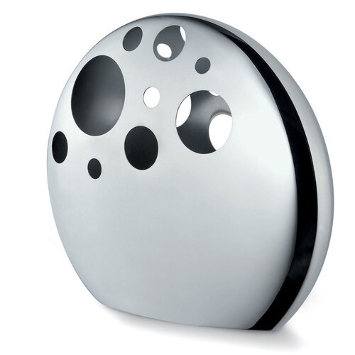 Wazon Moon 34 cm, srebrny