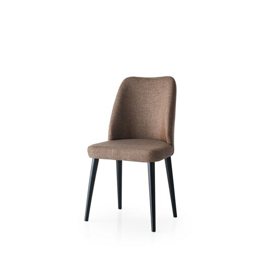 Set de scaune de sufragerie Luna Brown and Black,2 buc.
