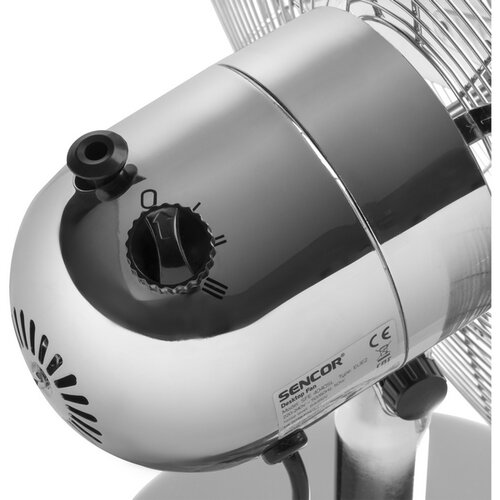 Sencor SFE 4040SL stolní ventilátor, stříbrná