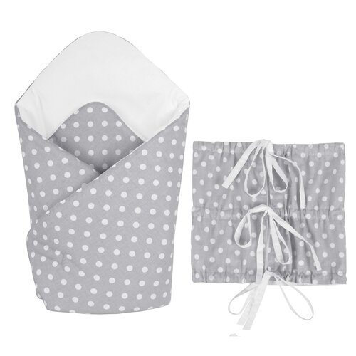 Bellatex Înveliș pentru copii cu buline gri , 75 x75 cm