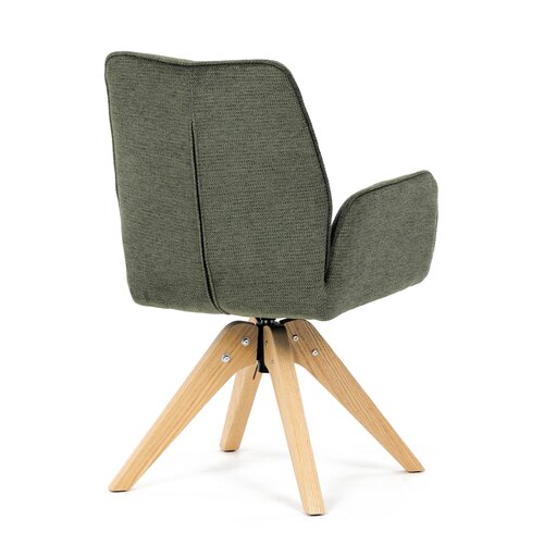 Scaun de sufragerie DCH-C2148 GRN2 cu materialimpermeabil