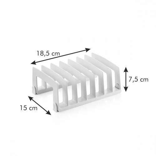 Tescoma Kunststoffdeckelhalter FlexiSPACE, 18,5 x 15 cm