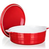 Banquet Форма для запікання кругла з кришкоюCulinaria Red 3 л