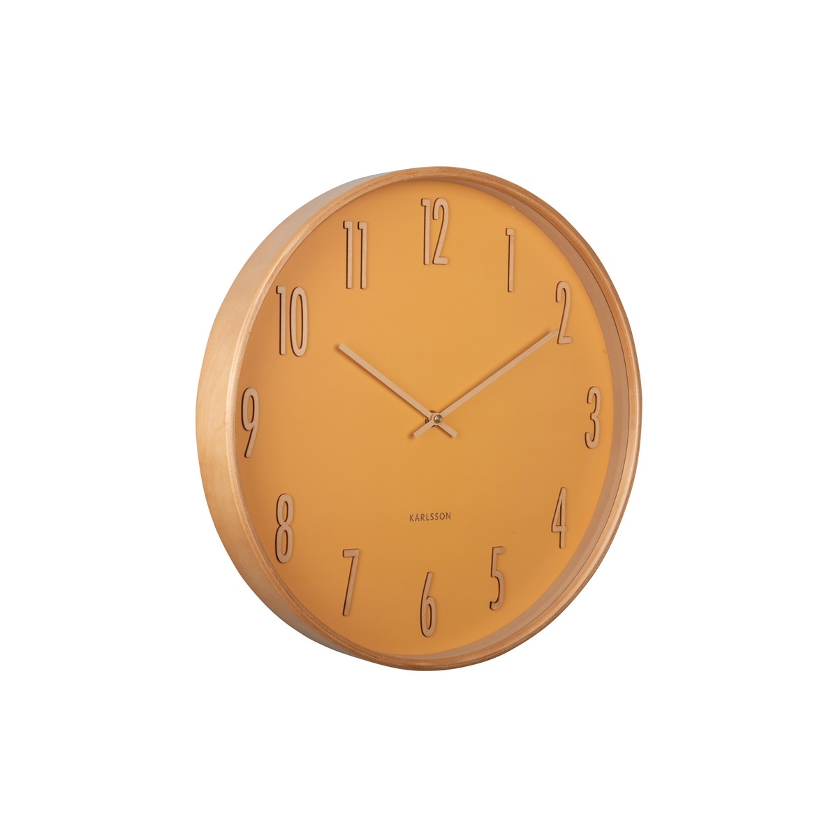 Karlsson 5996YE design falióra sárga, átmérő 40 cm