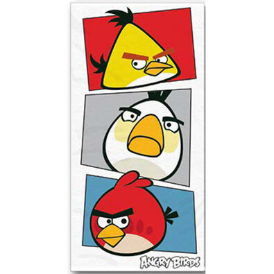 Ręcznik kąpielowy Angry Birds 069, 70 x 140 cm