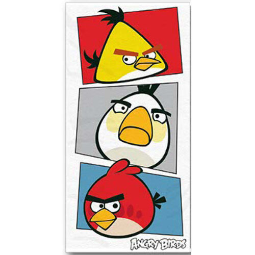 Osuška Angry Birds 069, 70 x 140 cm