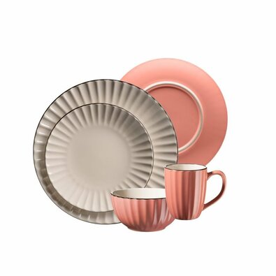 Set de masă Mäser 16 piese OSITA PINK