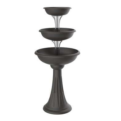 Cascadă flori Trevy gri, 50 x 114 cm