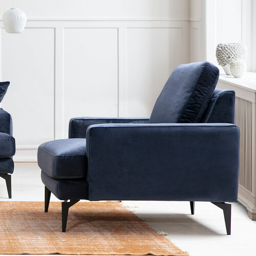 Křeslo Papira Armchair Navy Blue