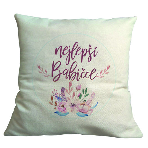 Bohemia Gifts Prevleka za blazino Babičce, 40 x 40cm