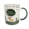 Altom Porcelánový hrnek Merry Christmas reindeer 330 ml