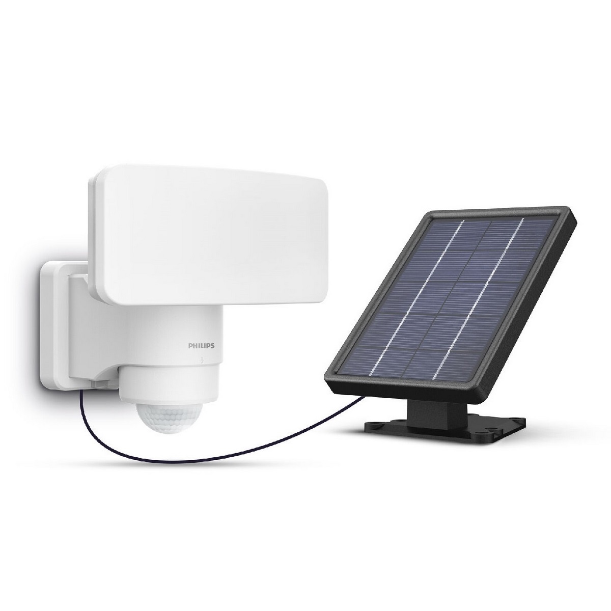 Philips Tylus UltraEfficient Security solar LEDreflektor, czujnik, biały, 6 W, 1000/50 lm, 3000 K