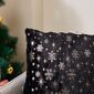 4Home Poszewka na małą poduszkę Frosty czarny, 45 x 45 cm