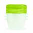 Curver 3-delni set posod TAKE AWAY 0,5 l, zelena
