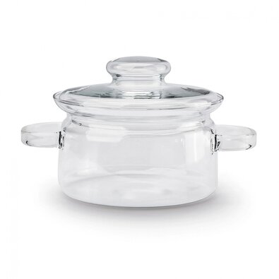 Simax 6063 stekleni lonec s pokrovom Nyko 1,5 l