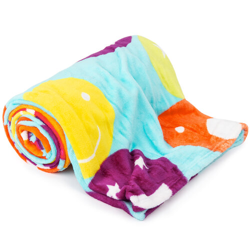 4Home Soft Dreams Szmájli pléd, 150 x 200 cm