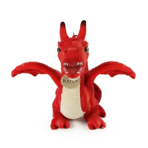 Rappa Plüss sárkány, 40 cm piros ÖKO-BARÁTSÁGOS