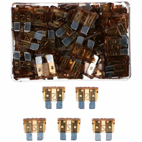 Sixtol FLACHSICHERUNGEN-SET MECHANIC FUSE SET 7,5A,100 Stück