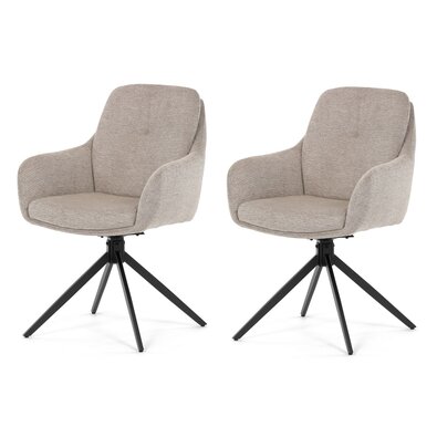 Esszimmerstuhl-Set mit Rückstellmechanismus DCH-P3174 LAN2, 2 Stück