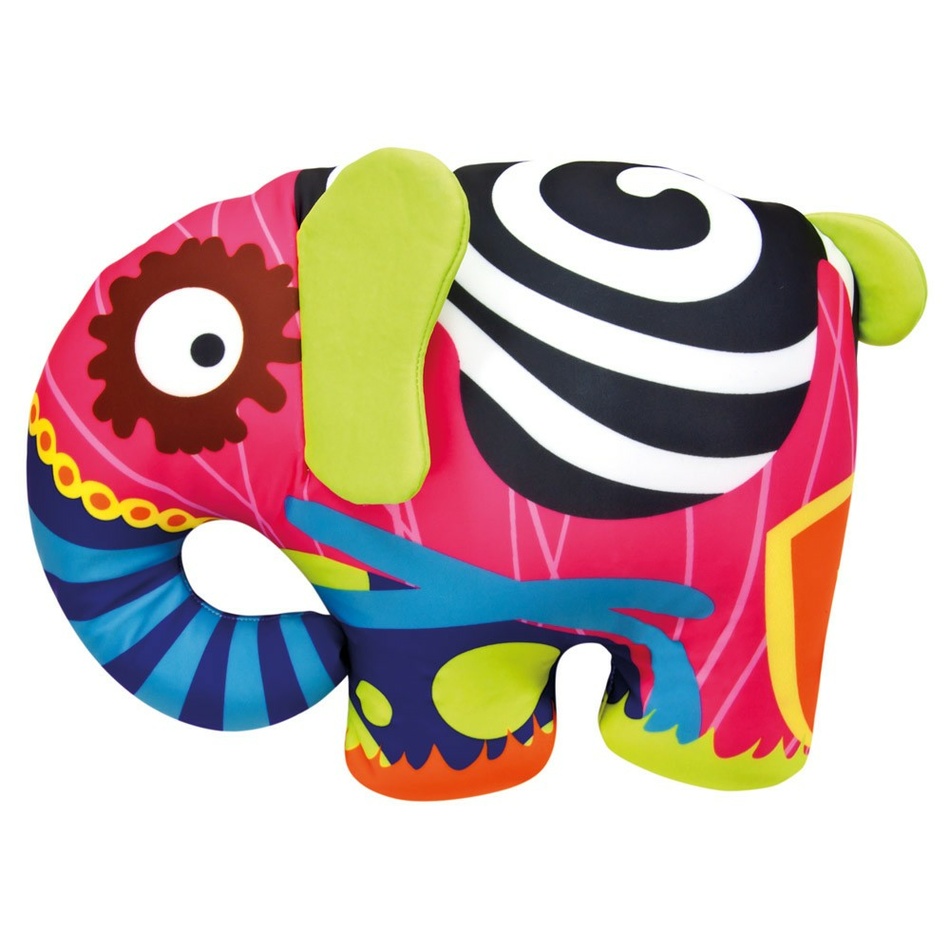 Elefant colorat Bino, 39 x 30 cm