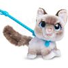 FurReal Wag-A-Lot Kitty, interaktivna, bela/siva