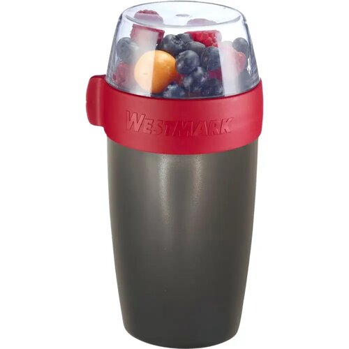 Westmark Dvojdielna dóza na desiatu, 700 ml, antracit